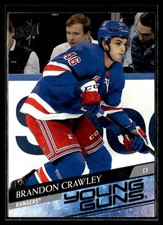 2020-21 Upper Deck Brandon Crawley Rookie New York Rangers #464