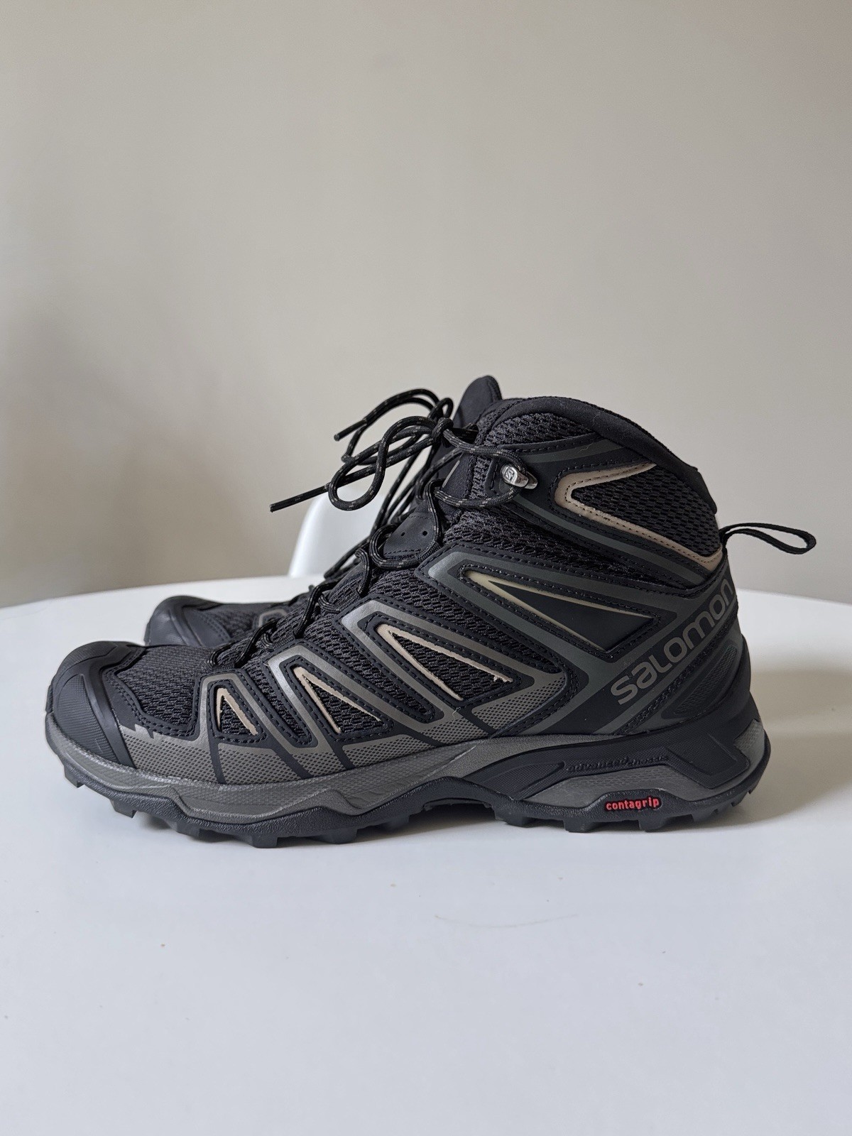 Stivali da trekking Salomon X Ultra 3 Mid Aero cordoncino torba elastico taglia 10