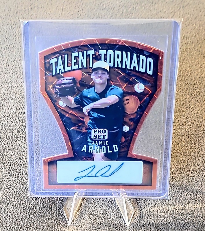 2026 Leaf Pro Set Talent Tornado Jamie Arnold TTA-JA1 Auto #d 1/1