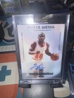 Wild Card Matte Metal Tim Hardaway Autographed Jersey Match 9/10 2026 Card