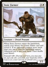 Stoic Farmer-Kaldheim Commander-Regular-5-NM