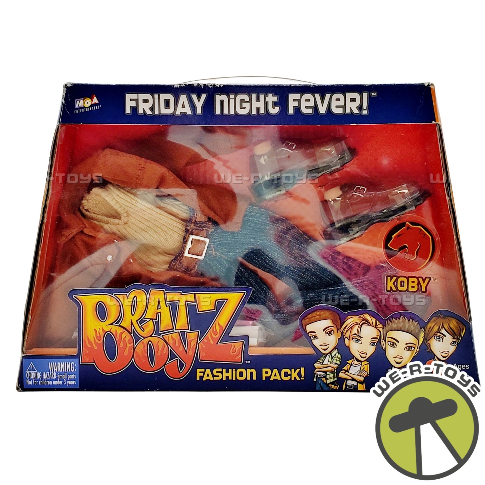 Bratz Boyz Friday Night Fever! Koby Fashion Pack MGA 2003 No. 262626