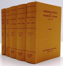 Farmacopea Ufficiale della Repubblica Italiana 6 tomi - Zecca Stato - BLCP101