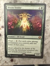Magic: The Gathering Bloom Tender ECL Creature Card 0166 2020 Green