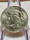 1935-S Peace Dollar Raw Unc Details Cleaned.