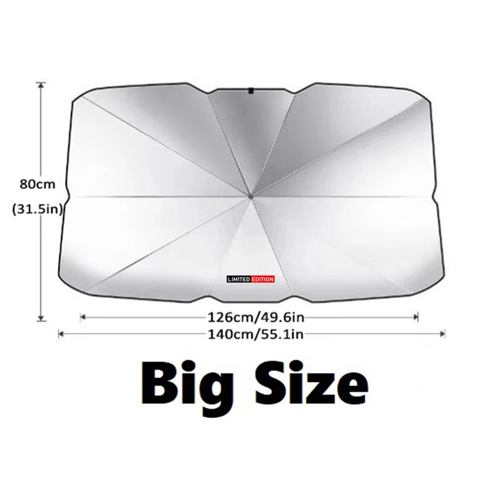 Parabrisas de coche cubierta parasol para Honda CRV Accord Nissan Rouge Subaru Foto 3 de 4