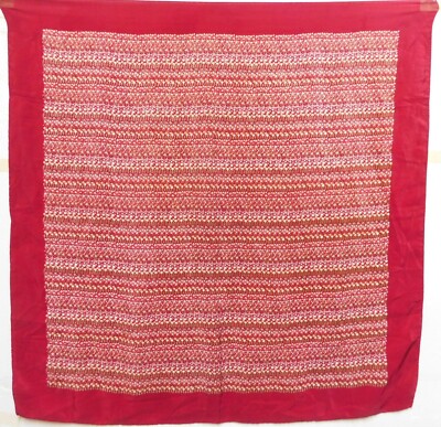 Foulard Soie 100% Vintage Femme - 86x86 Cm, Multicolore Années 80, Très Bon état