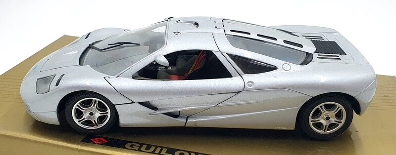 Guiloy 1/18 Scale Diecast 67504 - McLaren F1 GTR Prototype - Gris Satin (Silver) - Image 3 of 4