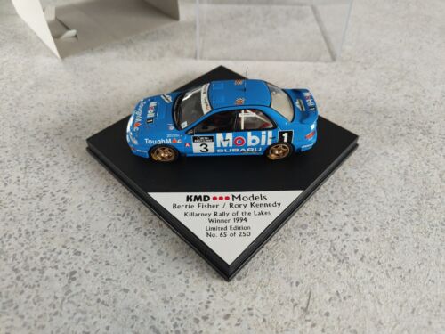 1/43 KMD Subaru Impreza WRX - Bertie Fisher - Killarney Rally Winner 1994