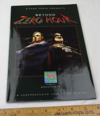 Beyond Zero Hour Wizard Press 1st edition comic book VF Alex Ross