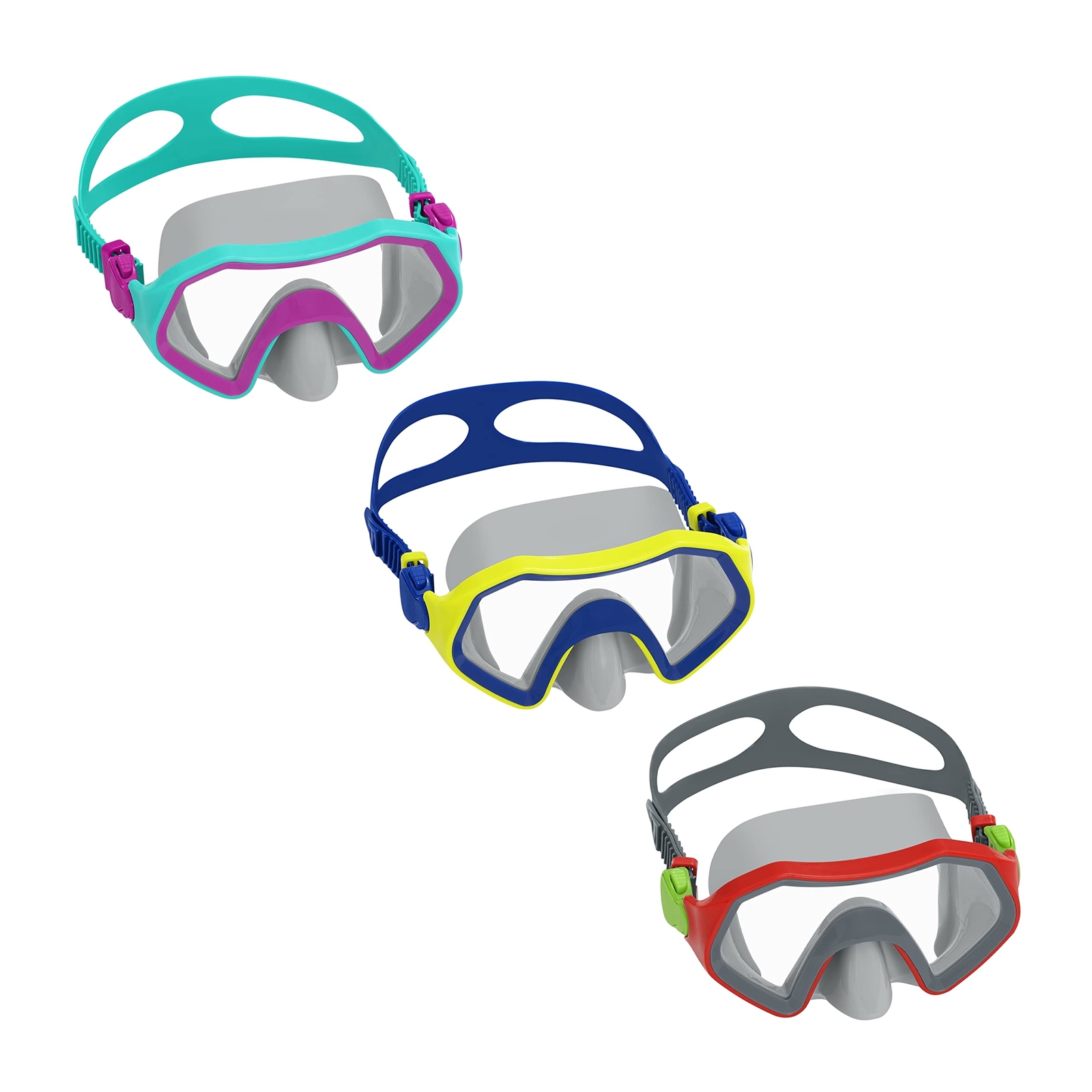 Bestway - Hydro-Swim - Sparkling Sea Mask 7+ (22049) Toy NUOVO
