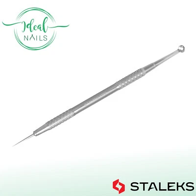 Kosmetologisches Doppelinstrument STALEKS EXPERT ZE-21/4 Uno-Löffel und Nadel
