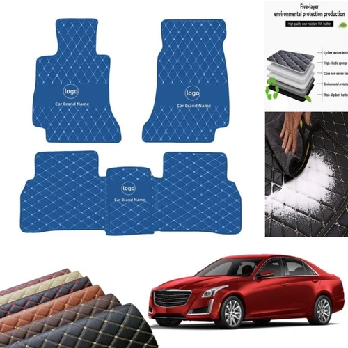 For Jaguar All Models Custom Car Floor Mats Auto Liners All Weather Leather Pads - Picture 11 of 23