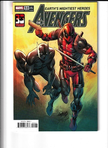 AVENGERS #50 Rob Liefeld Deadpool variant (Marvel 2022) NEAR MINT 9.4