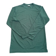 Green Long Sleeve T-Shirt Dri-Fit Performance Workout Football