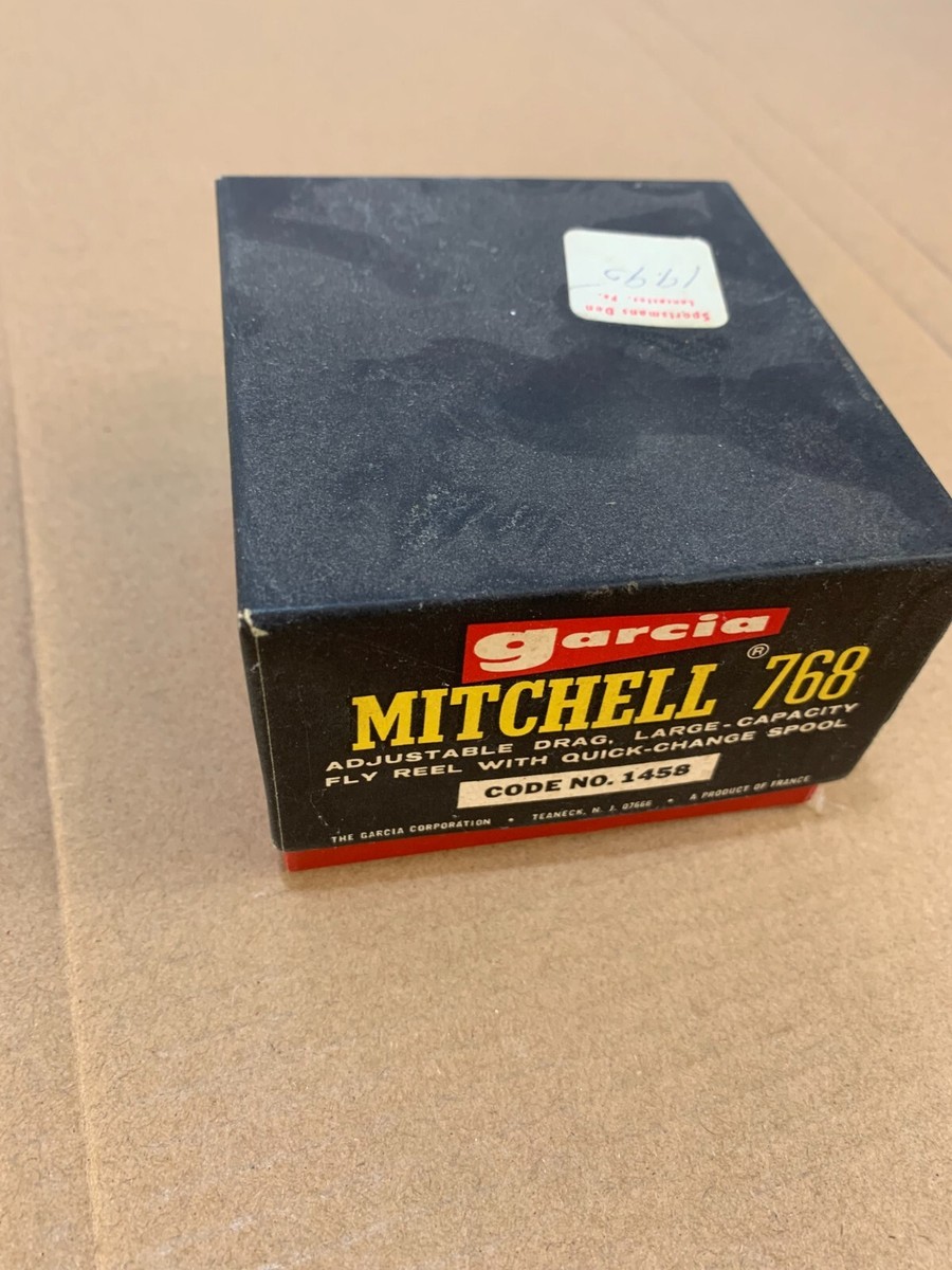 Rare Vintage Garcia Mitchell 768 Fly Fishing Rod Reel Box Only