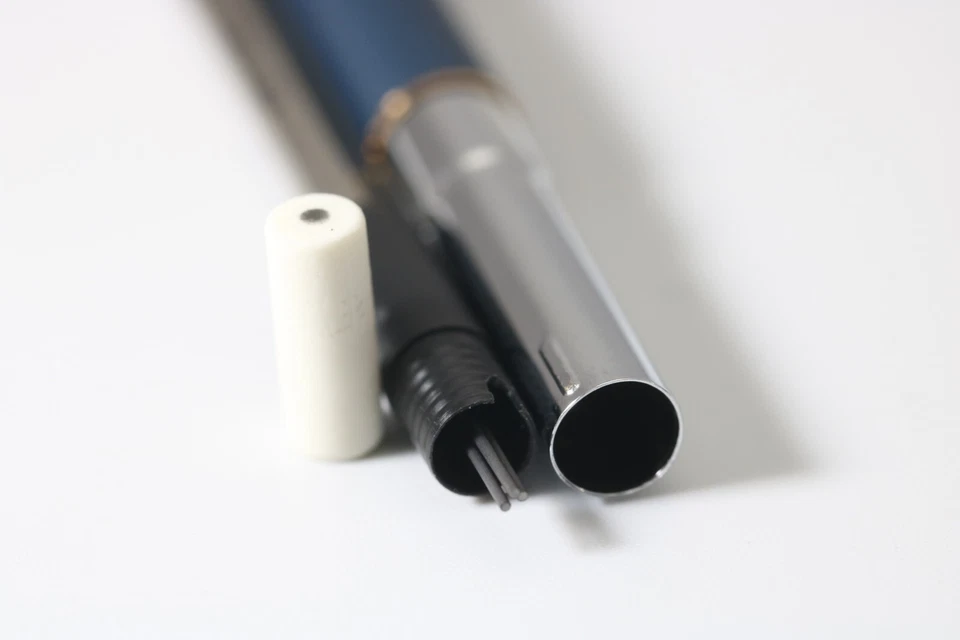 Vintage Cross Classic Century Satin Blue Ballpoint & Pencil, Cased - Image 4 of 4