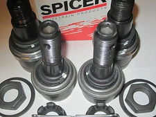 4 Spicer Dana Super 60 Ball Joints 05-16 Ford F250 and 350 OEM Spicer