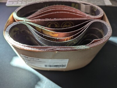 3M Cubitron 777F Sanding Belt 84404 - 3/4 in x 18 in - Ceramic - 60 - Med 50Pk