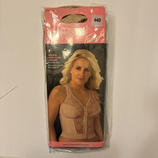 Exquisite Form 5107565 Front Close Lace Longline Posture Bra 44D