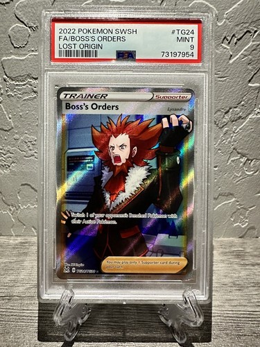 Boss's Orders graded PSA 9 for sale on eBay