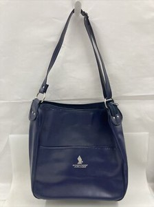 Singapore Airlines Shoulder Strap Flight Bag 12” X 12” X 4-1/2”