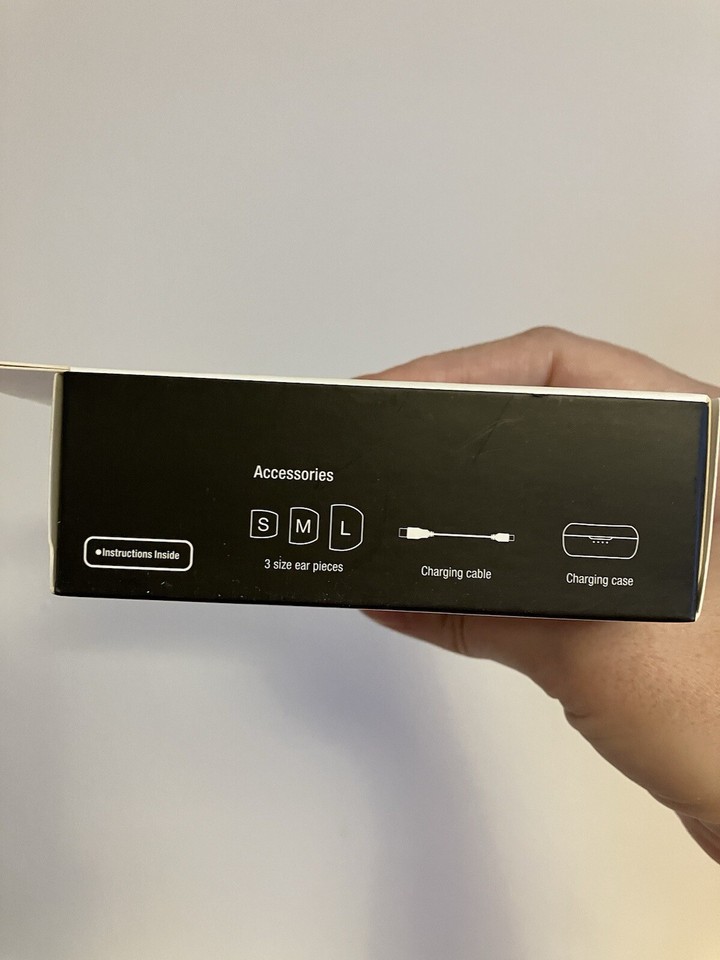 JVC True Wireless Earbuds Bluetooth Headphones Black Earphones BNIB