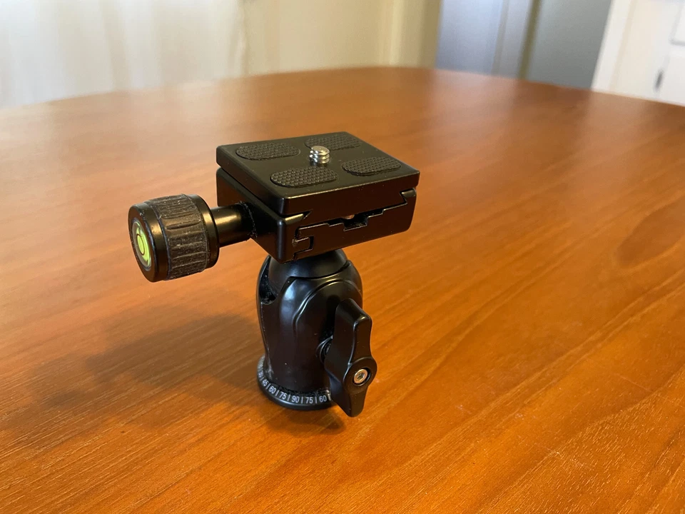 HORUSBENNU DSLR SLR Camera Tripod Ball Head BH-28D with Quick Release Plate - Image 3 of 4