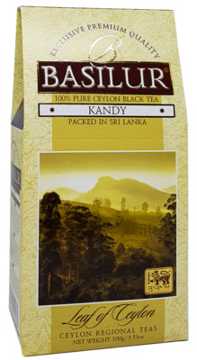 BASILUR Ceylon Pure Black Green Fruits Loose Tea 100g Sri Lanka