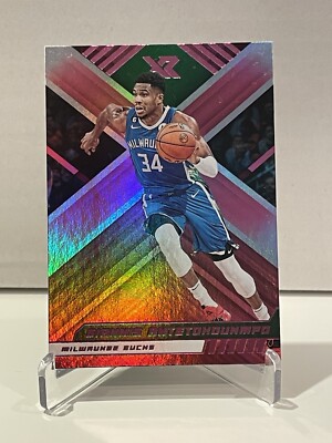 Giannis Antetokounmpo 2022-23 Panini Chronicles XR Pink #296 Milwaukee Bucks