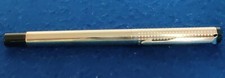 Parker  Vector Fountain Pen  Shiny Stainless Steel Chiseled Medium Pt New 