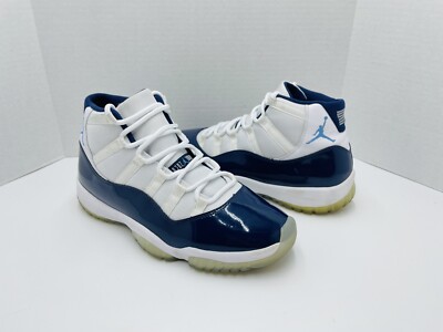 2017 Win Like 82 Jordan 11s Mens Size 11 Basketball Shoes With OG Box 378037-123 Nike Air Jordan 11 Retro UNC Win Like 82 378037-123 Men main image 3