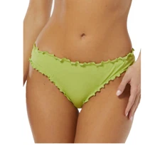 Sundazed Womens Ruffled Hipster Beachwear Swim Bottom Separates L (az65)