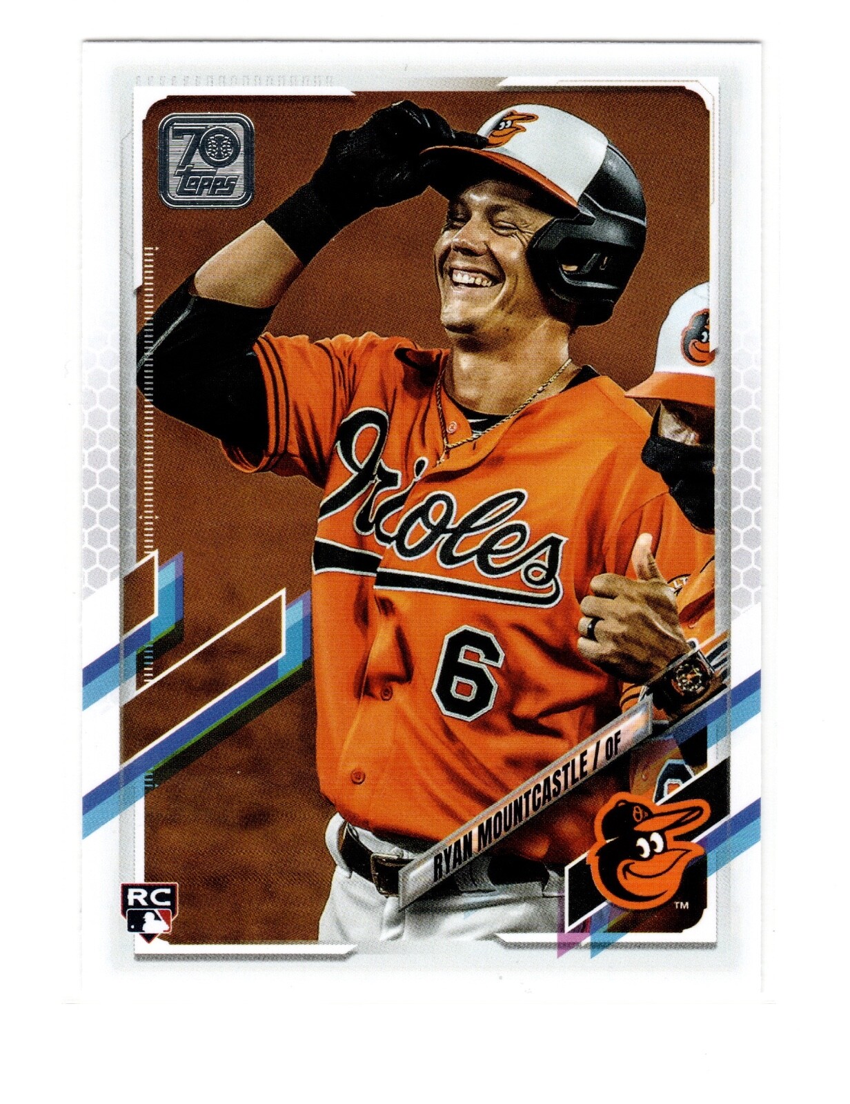 Ryan Mountcastle RC 2021 Topps #143 1st RC Image Variation 231 True SSP Orioles