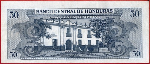 HONDURAS 50 LEMPIRAS 20 1 1956 P 54 VF++ spedizione gratuita da 100€ - Foto 3 di 6