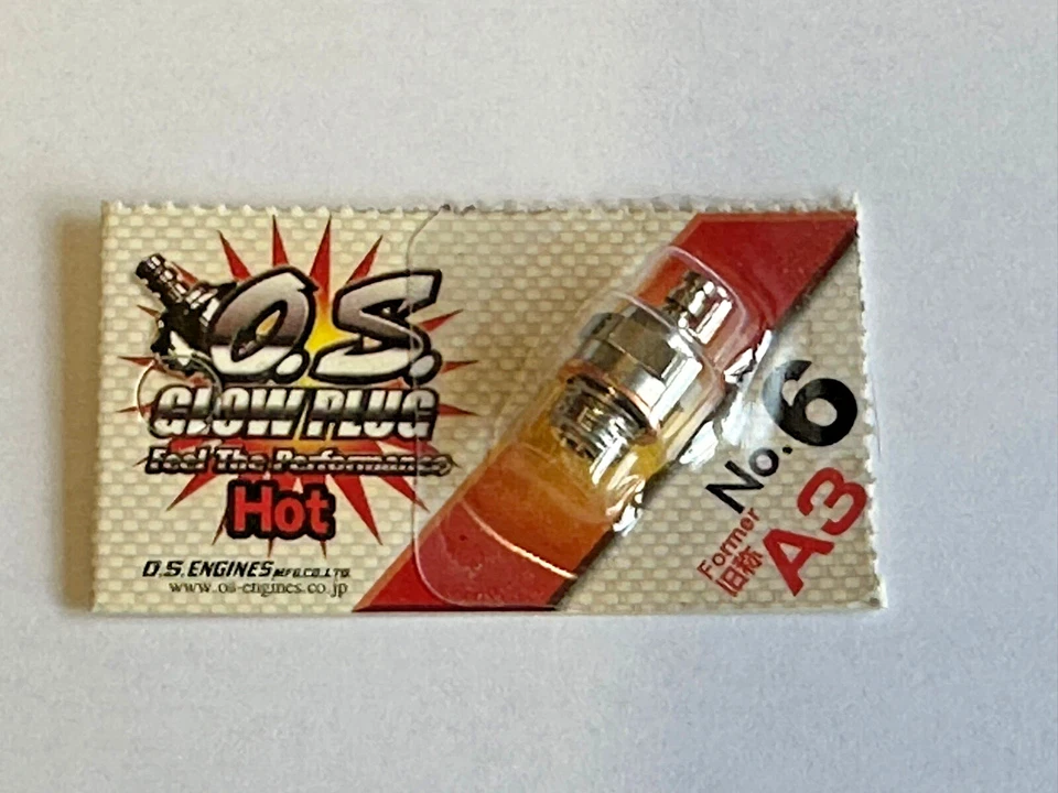 OS Nitro Glow Plugs NO 8 Medium & OS NO 6 Hot For Nitro 5% - 40% UK Stock - Image 2 of 2