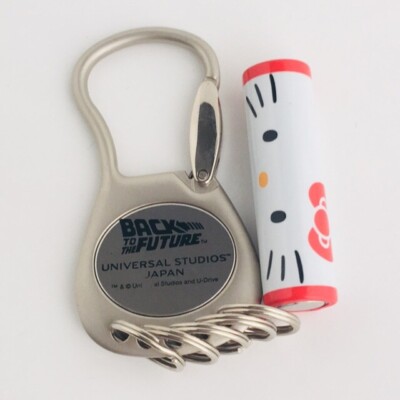 BACK TO THE FUTURE Keychain UNIVERSAL STUDIOS JAPAN 2000s | eBay