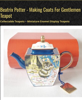 Beatrix Potter Collectible Teapot