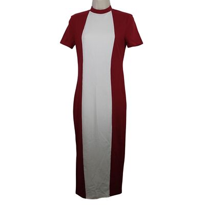 knee length dresses for ladies SHEIN Black Ribbed Long Sleeve Dress main image 1