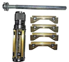 CYLINDER ENGINE HONE KIT- 2-1/2" to 5-1/2" Honing Machine + 4 Grit Stones Combo