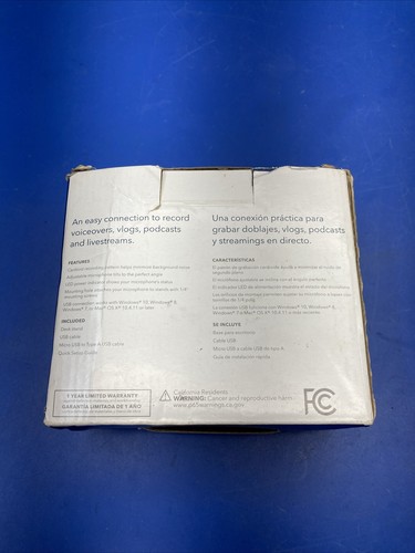 Insignia USB Recording Microphone NS-CBM19 - 第 3/9 張圖片