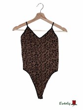 body animal print,Suspenders.