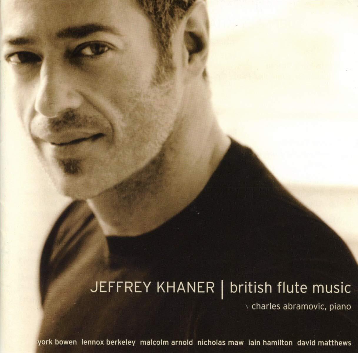Jeffrey Khaner British Flute Music/sonata for Flute and Piano (CD) Album