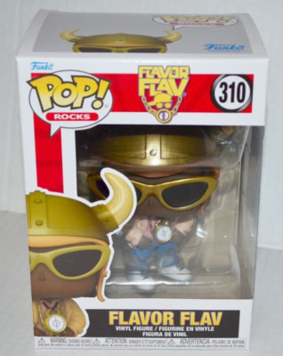 Funko POP! Rocks: Flavor Flav #310 Vinyl Figure + Case Music