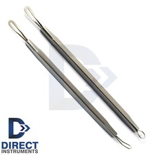 2Pcs Comedone Extractors 2-3 Acne Pimple Blemish Blackhead Remover Skin Care