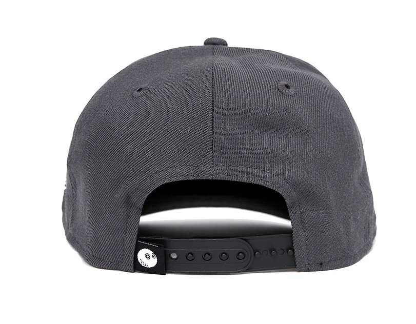 MALBON GOLF X New Era Semi Curve Cap CHARCOAL image 4