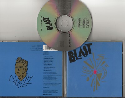 HOLLY JOHNSON Blast cd original UK 1989 Nimbus press FGTH Atomic City 10 tracks
