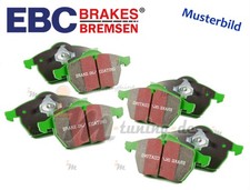 EBC Bremsbeläge Satz vorne & hinten für VW Polo 6C1 6R1 :: 2009 >> 2022