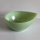 FIRE KING Jadeite Swedish Modern Tear Drop 6.5" Mixing Bowl