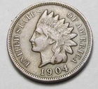 1904 INDIAN HEAD CENT, FULL LIBERTY, VERY NICE COIN!!!!(A9)